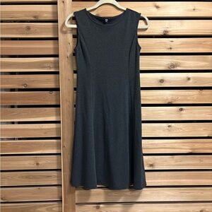 Uniqlo Charcoal Gray Sleeveless Dress